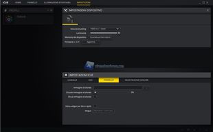 iCUE pannello 4