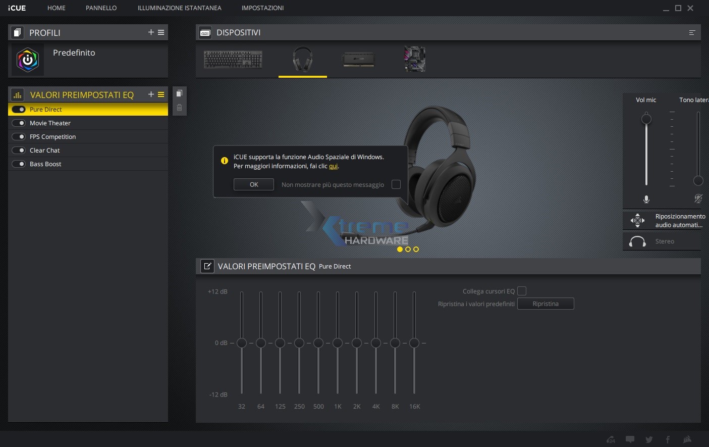ICUE HS70 Bluetooth 3 05ca4