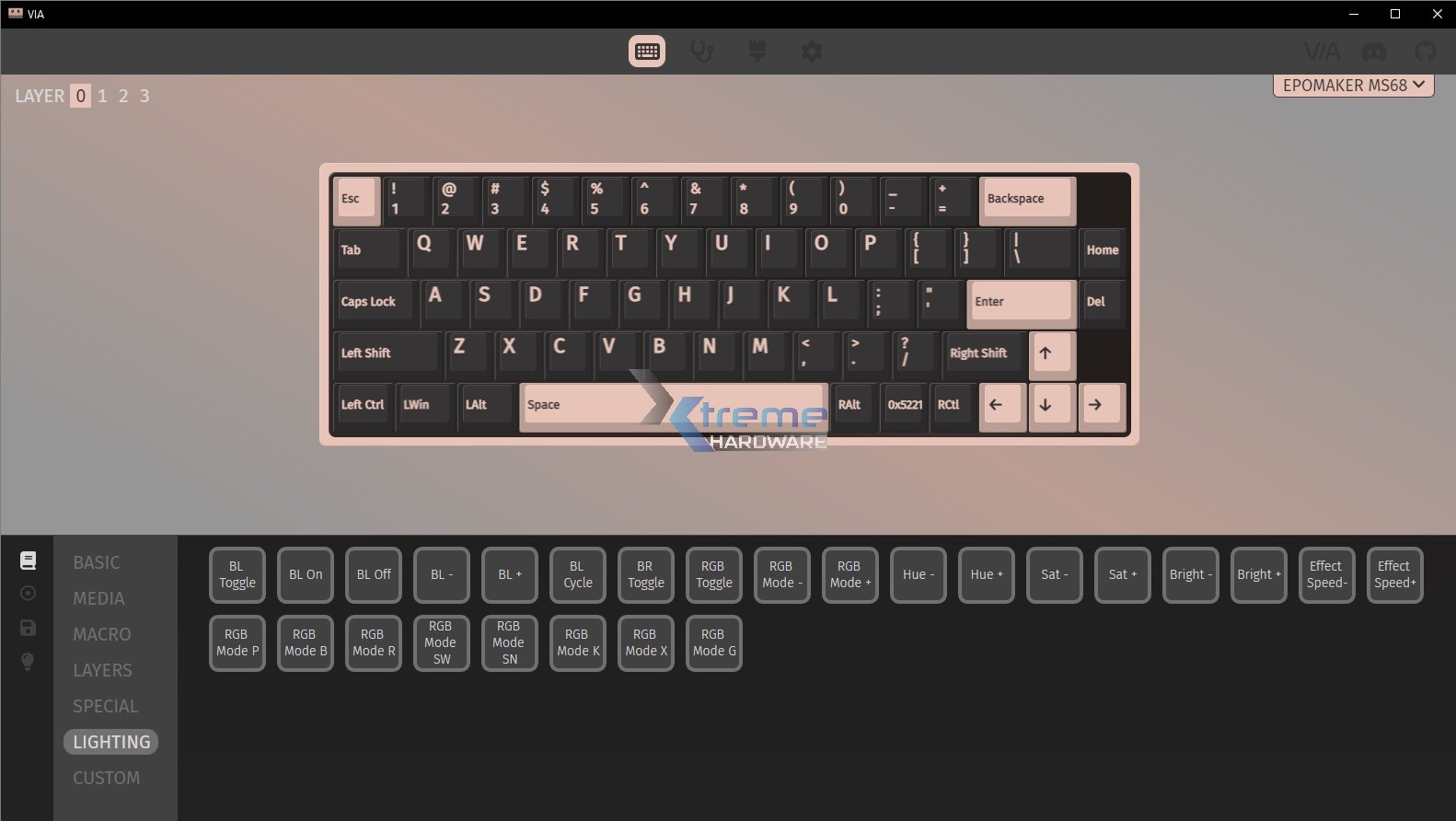 EPOMAKER MS68 VIA 10 95532