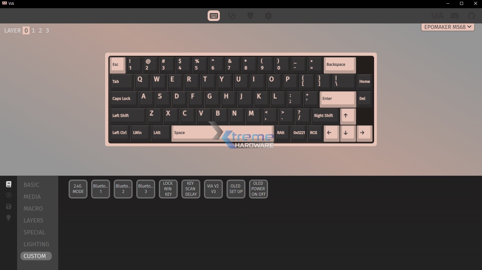 EPOMAKER MS68 VIA 11 f7815