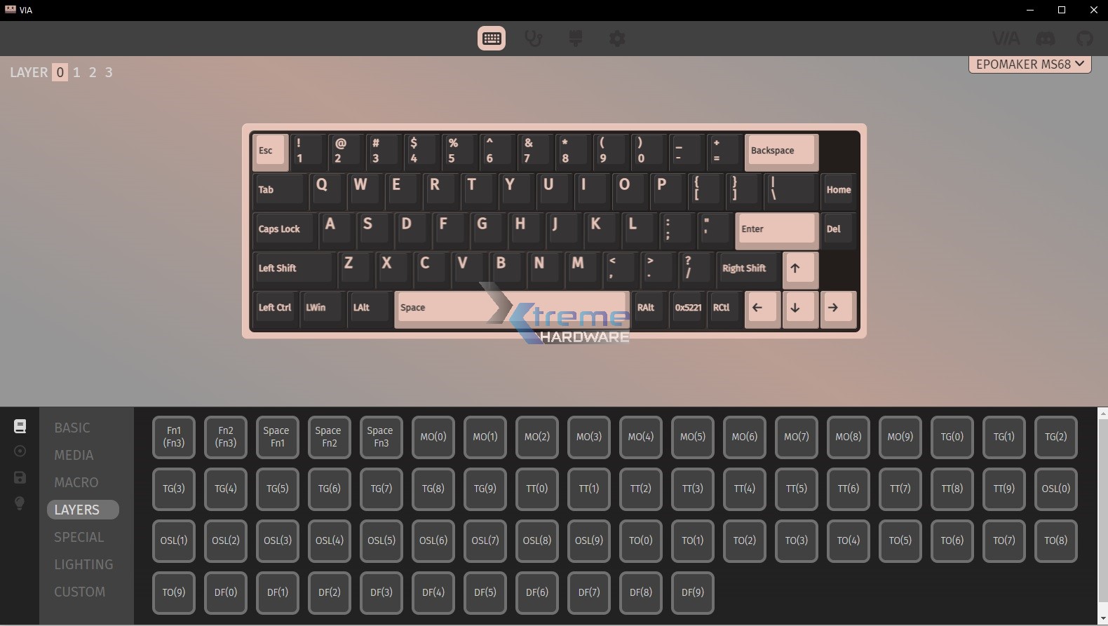 EPOMAKER MS68 VIA 8 9184e