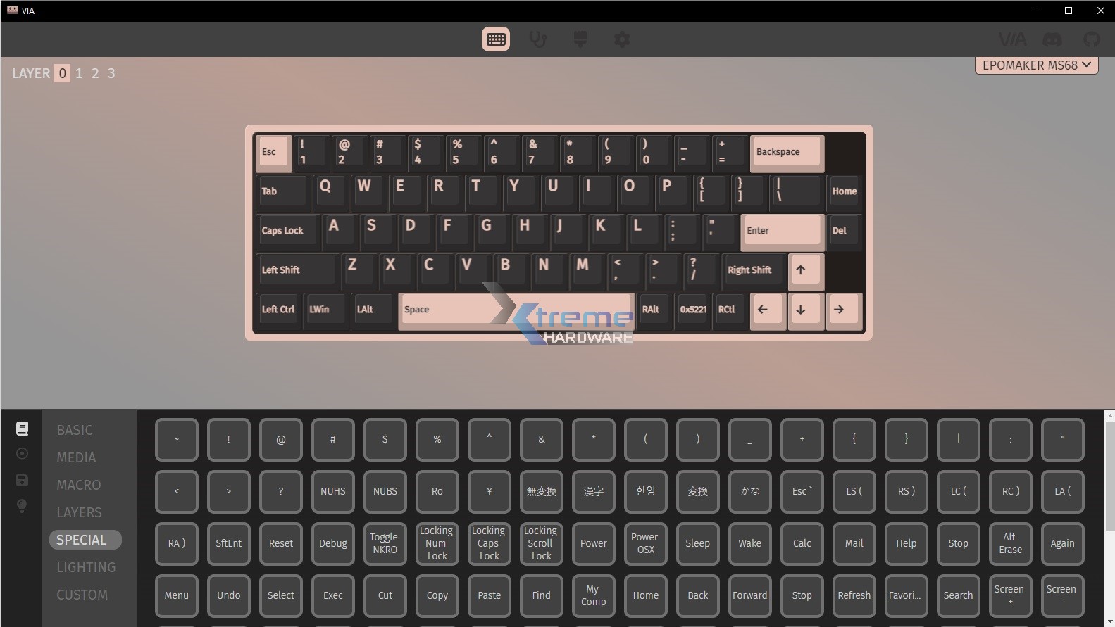 EPOMAKER MS68 VIA 9 f2953