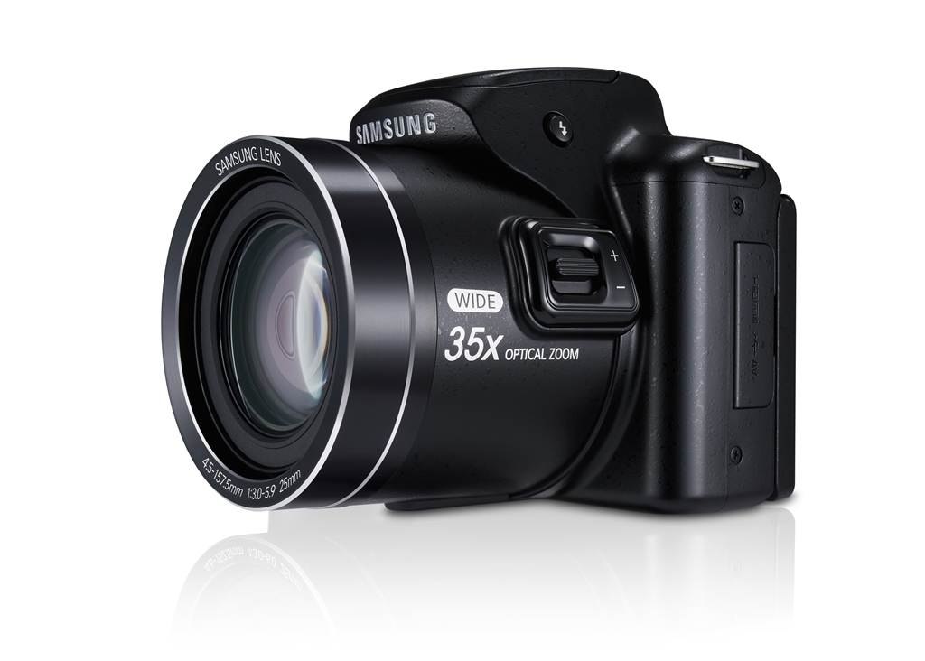 Samsung Camera WB2100 lateral