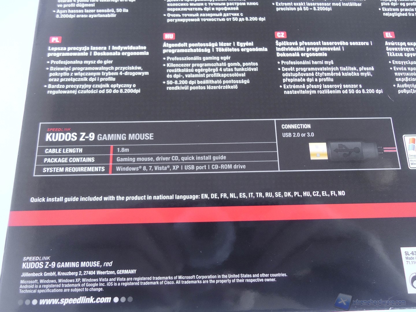 SpeedLink Kudos Z-9 18